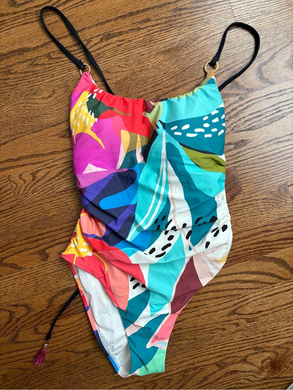 La Blanca Gorgeous Multicolor One-Piece Swimsuit - Bright Tropical Print